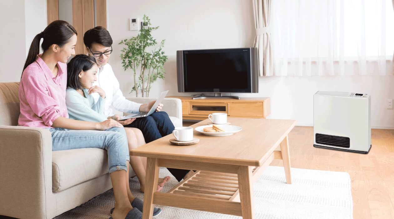 2万円台から買えるガスファンヒーター】配送・処分・ガスコードすべて